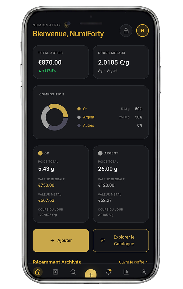 Numismatrix — aperçu